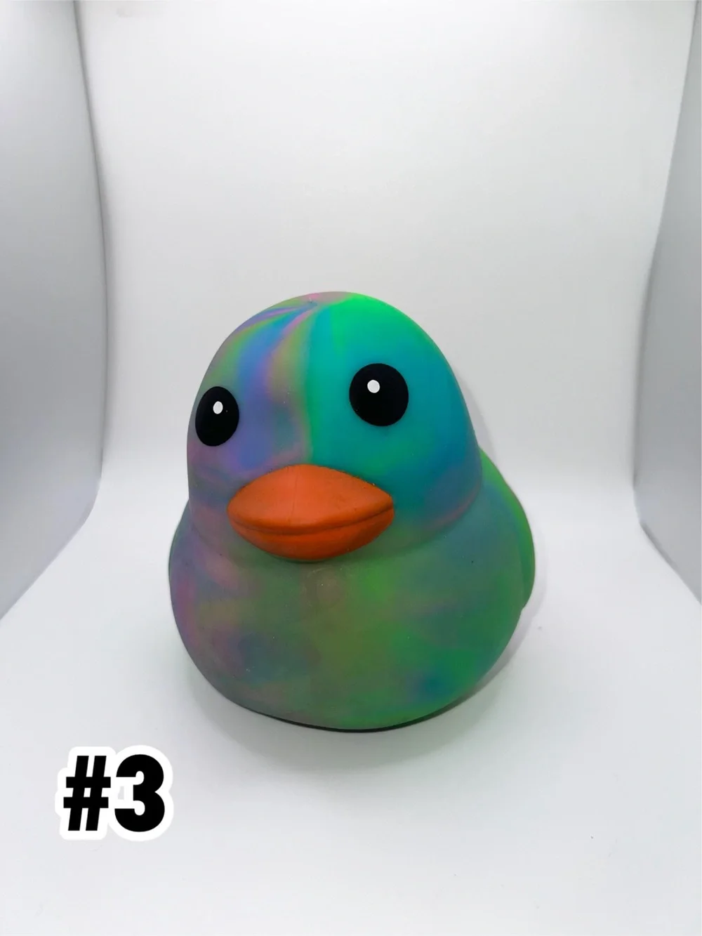 Authentic Sunny Days Jumbo Squishy Stress Toy Squeezy Rainbow  Duck New